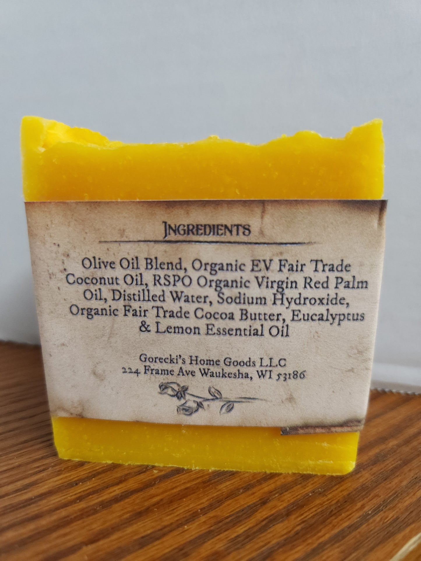 Eucalyptus & Lemon Bar Soap