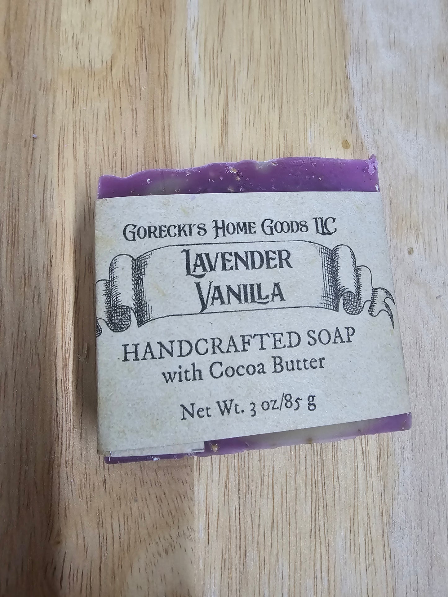 Lavender Vanilla Bar Soap