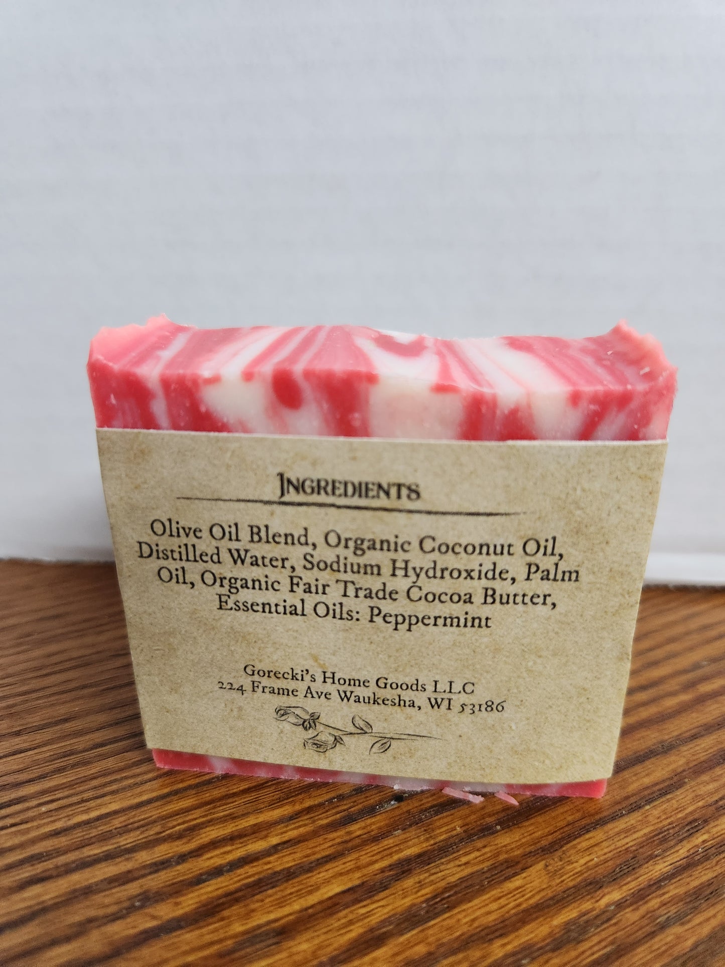 Candy Cane Bar Soap