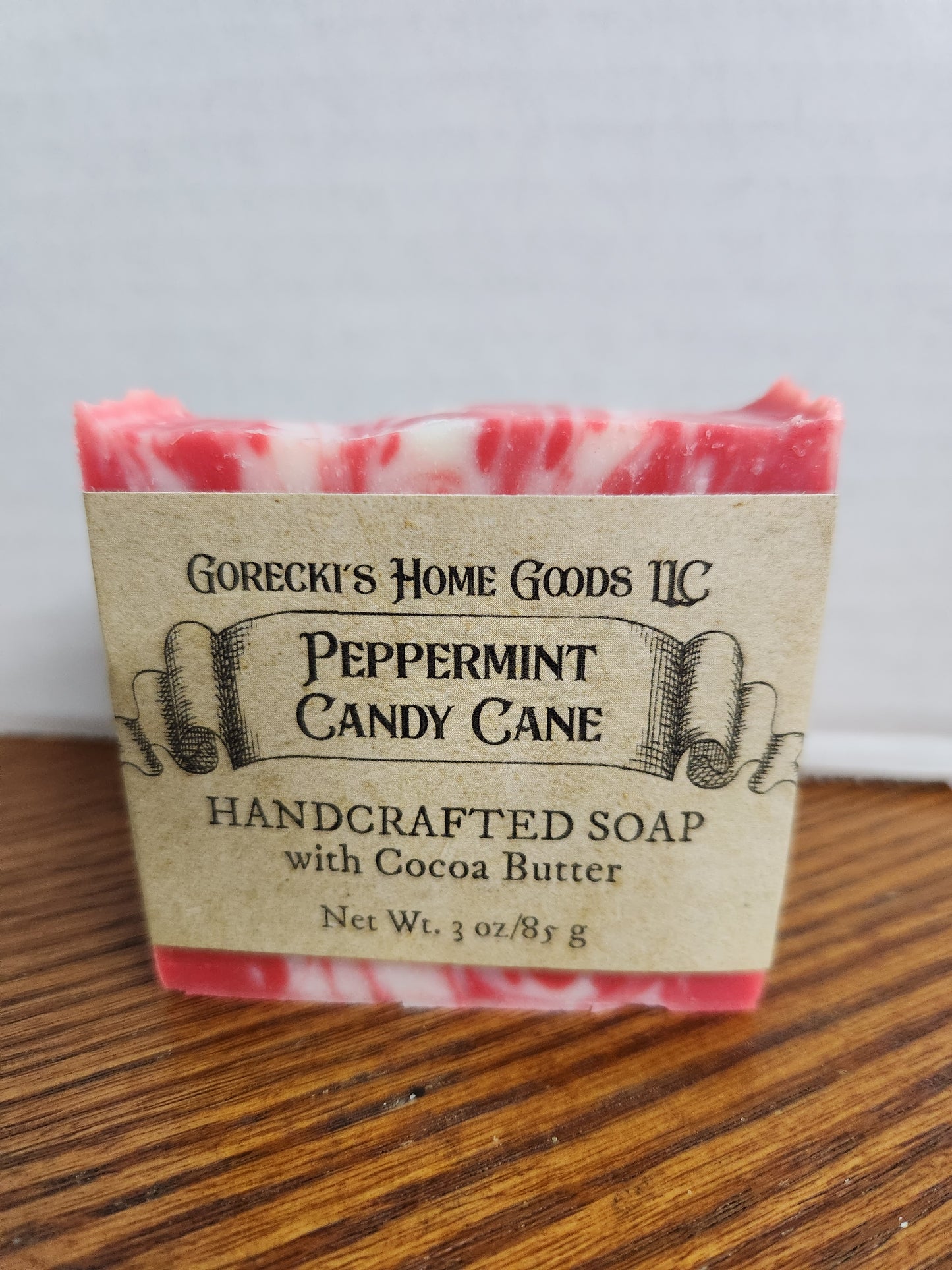 Candy Cane Bar Soap