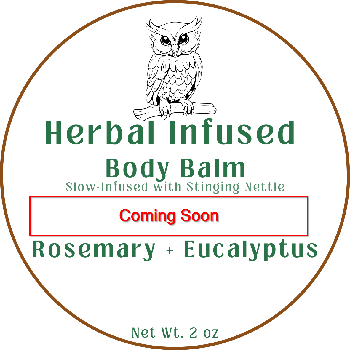 Body Balm Herbal Infused Nettle - Bare