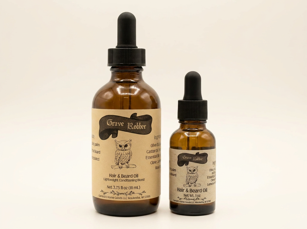 Hair & Beard Oil - Grave Robber